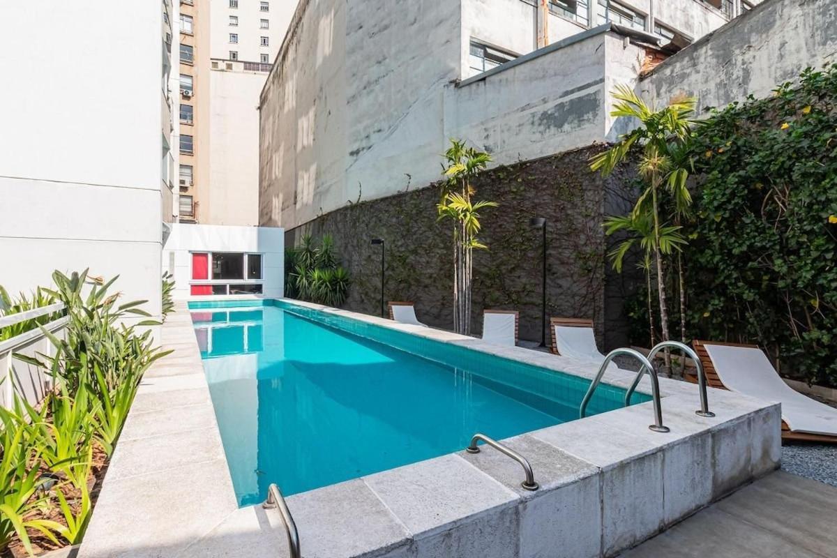 Novo E Flor Do Mandacaru Studio Na Luz/Piscina São Paulo Exterior foto